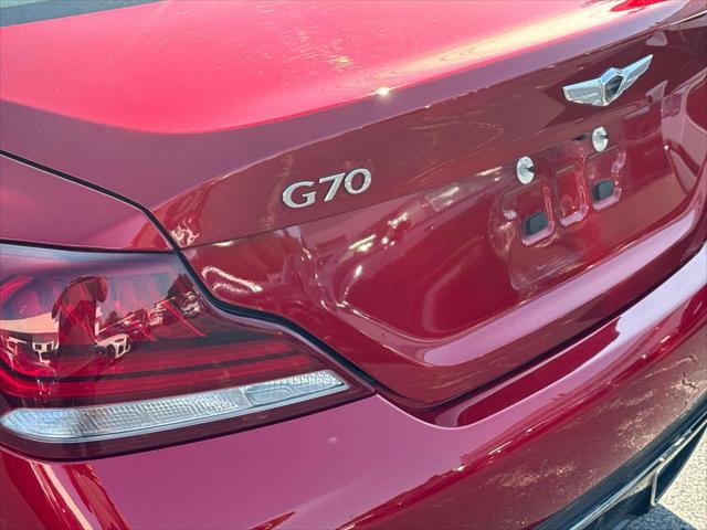 used 2021 Genesis G70 car, priced at $29,400