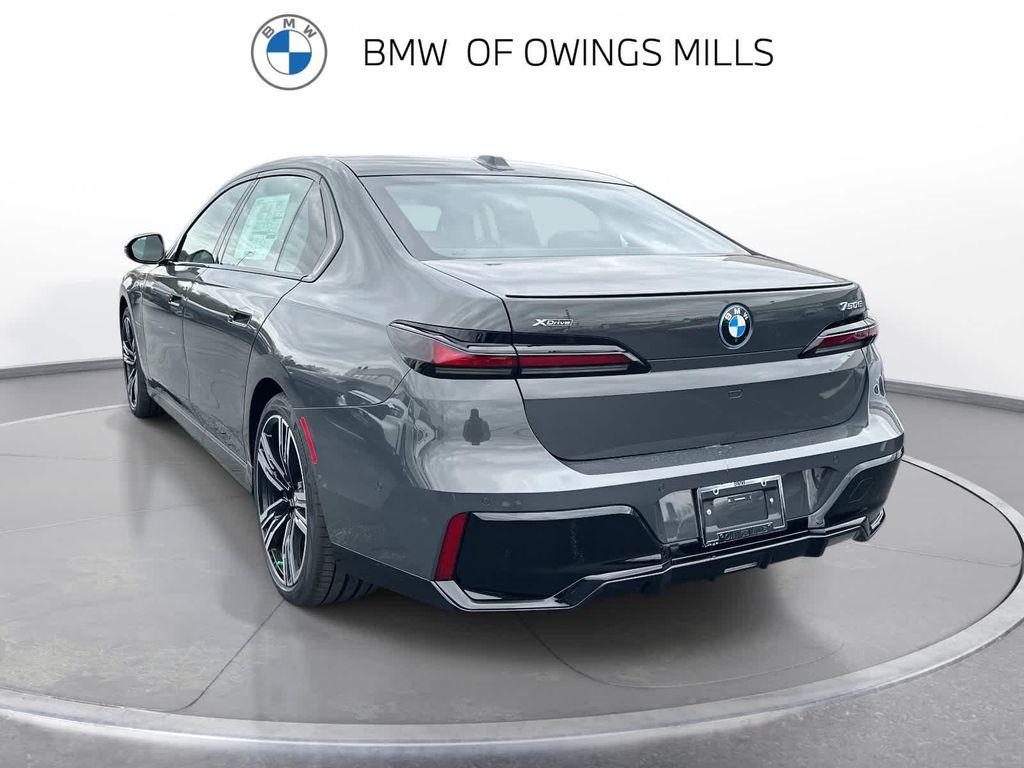 new 2025 BMW 750e car, priced at $118,575