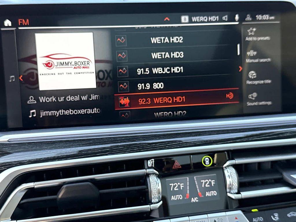 used 2022 BMW X7 car, priced at $51,500