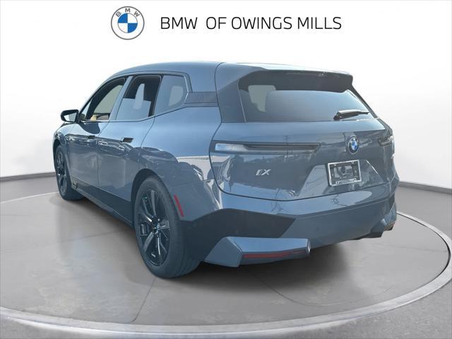 new 2025 BMW iX car, priced at $104,395