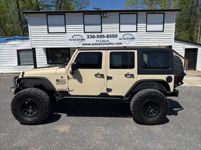 used 2012 Jeep Wrangler Unlimited car, priced at $16,995
