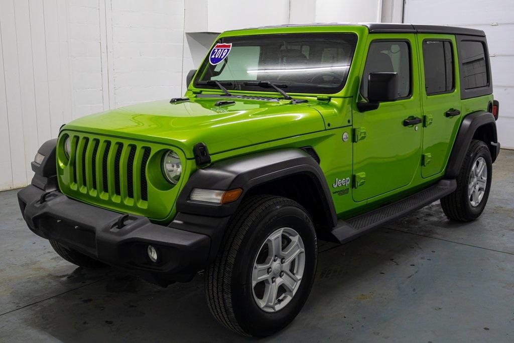 used 2019 Jeep Wrangler Unlimited car, priced at $27,177