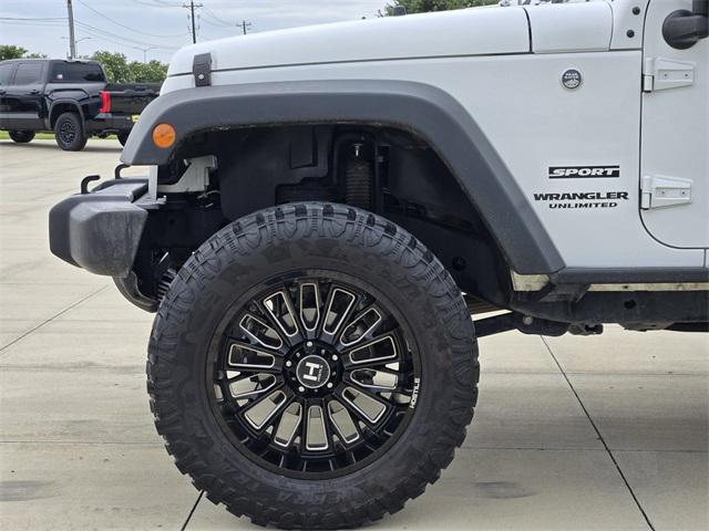 used 2016 Jeep Wrangler Unlimited car, priced at $17,792