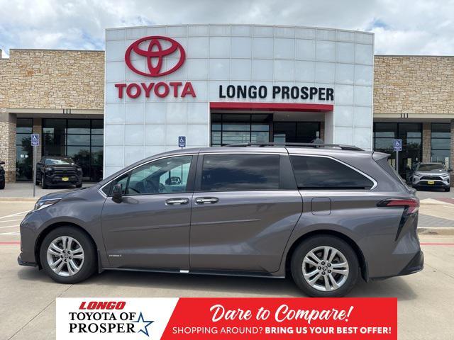 used 2021 Toyota Sienna car, priced at $38,992