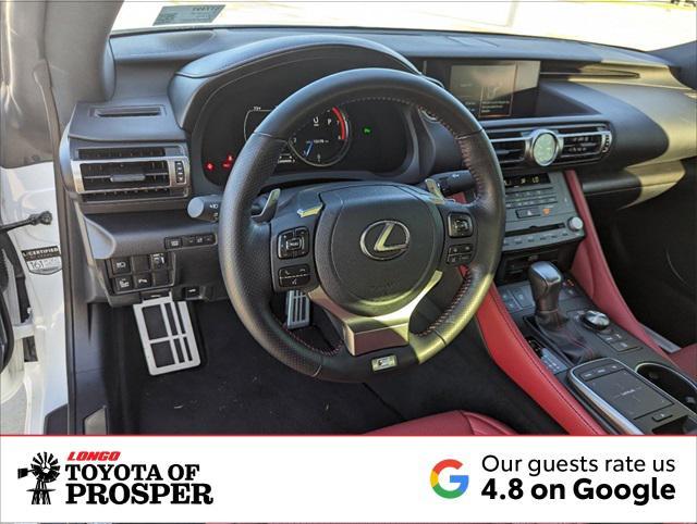 used 2022 Lexus RC 300 car, priced at $37,992