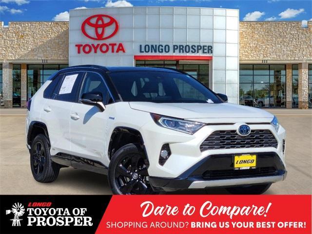 used 2021 Toyota RAV4 Hybrid car, priced at $33,992