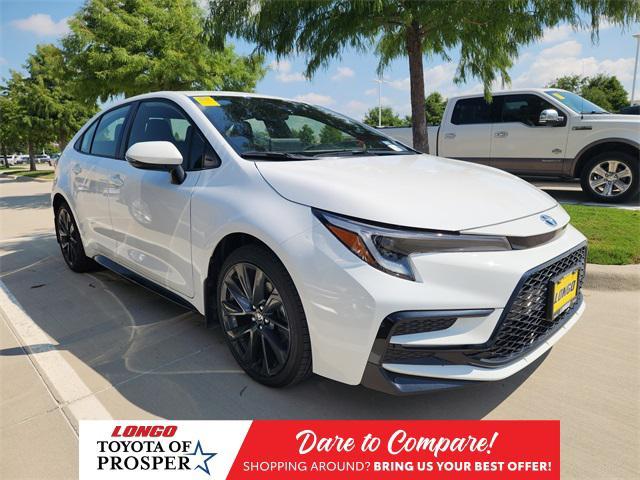 used 2025 Toyota Corolla Hybrid car, priced at $27,391