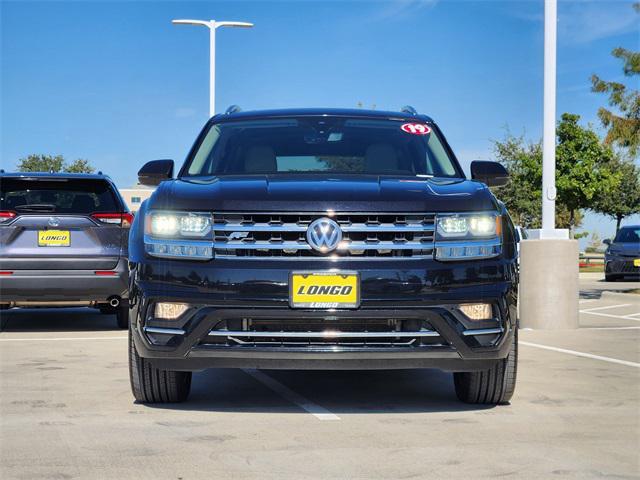 used 2019 Volkswagen Atlas car, priced at $18,492