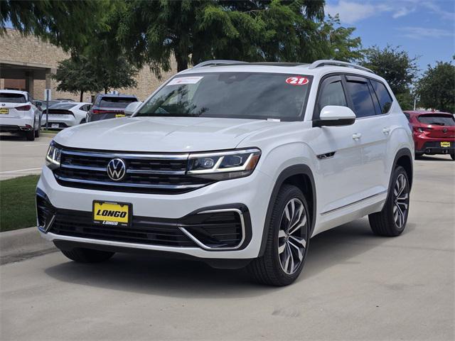 used 2021 Volkswagen Atlas car, priced at $28,692