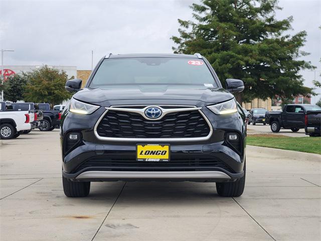 used 2023 Toyota Highlander Hybrid car, priced at $48,292