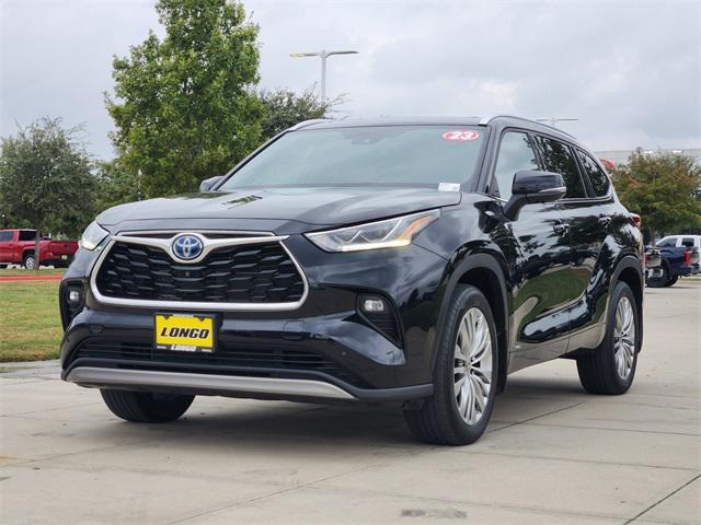 used 2023 Toyota Highlander Hybrid car, priced at $48,292