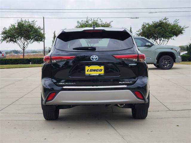 used 2023 Toyota Highlander Hybrid car, priced at $48,292