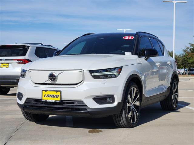used 2021 Volvo XC40 Recharge Pure Electric car, priced at $21,994