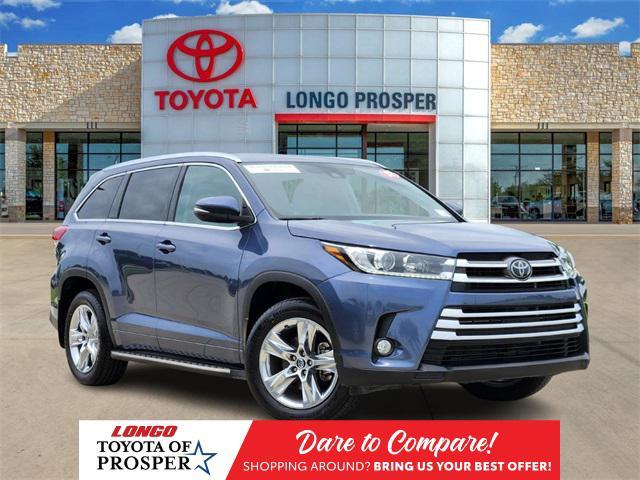 used 2018 Toyota Highlander car, priced at $27,999