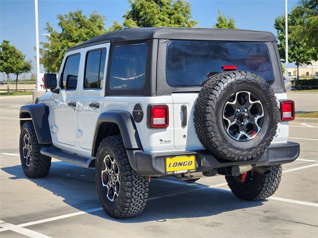 used 2020 Jeep Wrangler Unlimited car, priced at $26,492
