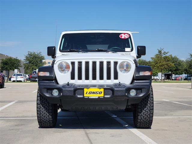 used 2020 Jeep Wrangler Unlimited car, priced at $26,492