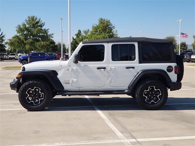 used 2020 Jeep Wrangler Unlimited car, priced at $26,492