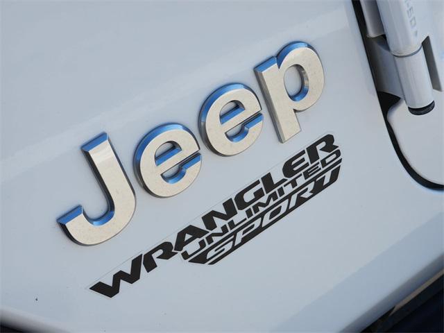 used 2020 Jeep Wrangler Unlimited car, priced at $26,492
