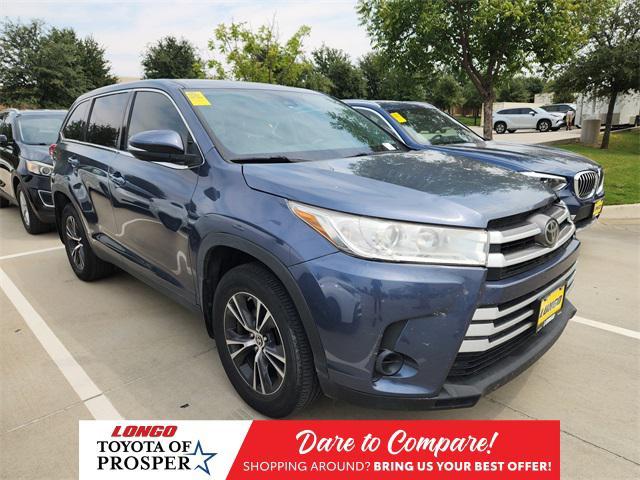 used 2019 Toyota Highlander car, priced at $19,999