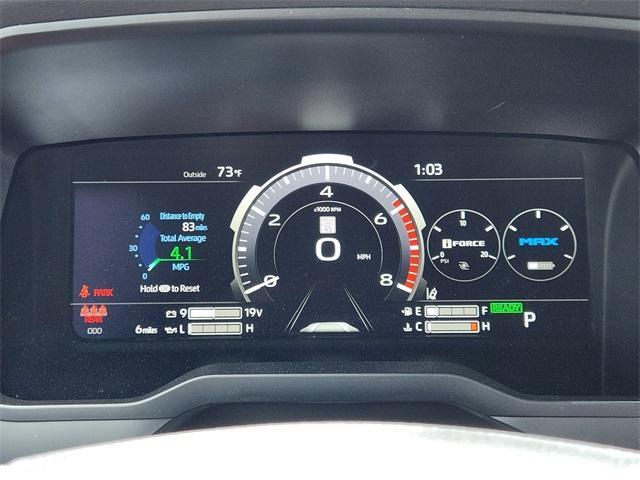 new 2025 Toyota Tundra Hybrid car, priced at $78,076