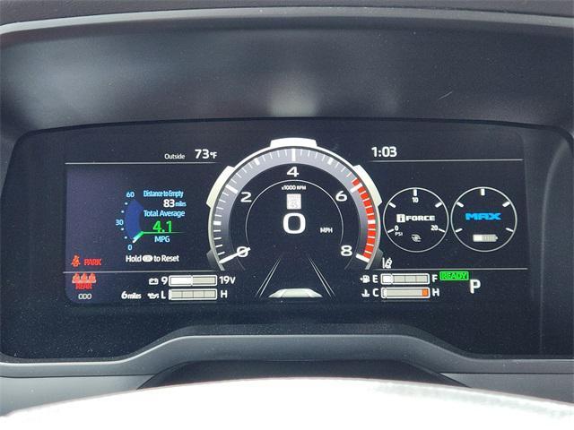 new 2025 Toyota Tundra Hybrid car, priced at $78,076