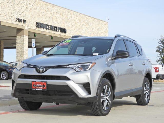 used 2018 Toyota RAV4 car, priced at $17,999