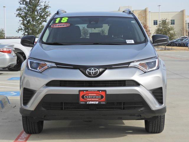 used 2018 Toyota RAV4 car, priced at $17,999