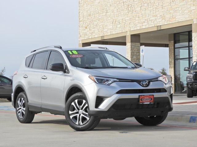 used 2018 Toyota RAV4 car, priced at $17,999