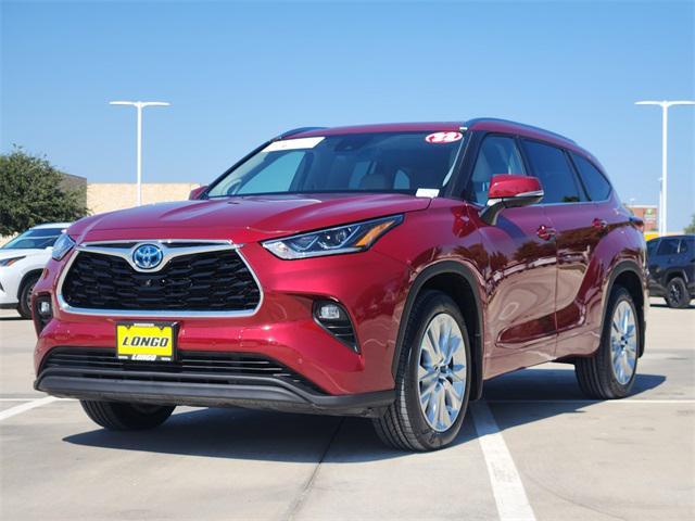 used 2022 Toyota Highlander Hybrid car, priced at $36,991