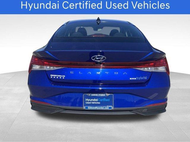 used 2023 Hyundai ELANTRA HEV car, priced at $18,752