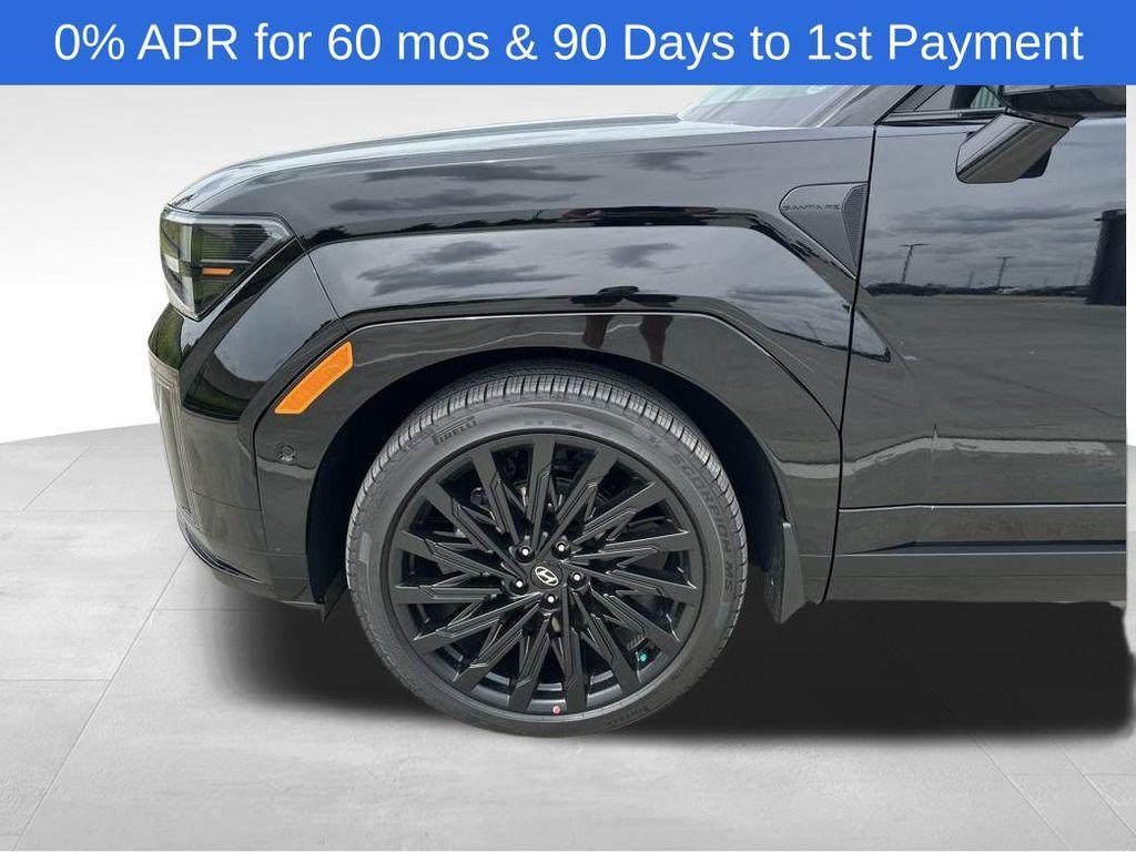 new 2025 Hyundai Santa Fe car, priced at $40,014