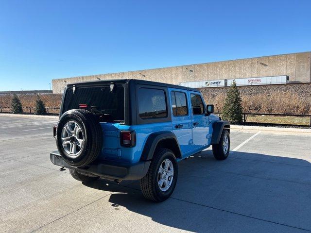 used 2021 Jeep Wrangler Unlimited car, priced at $29,069