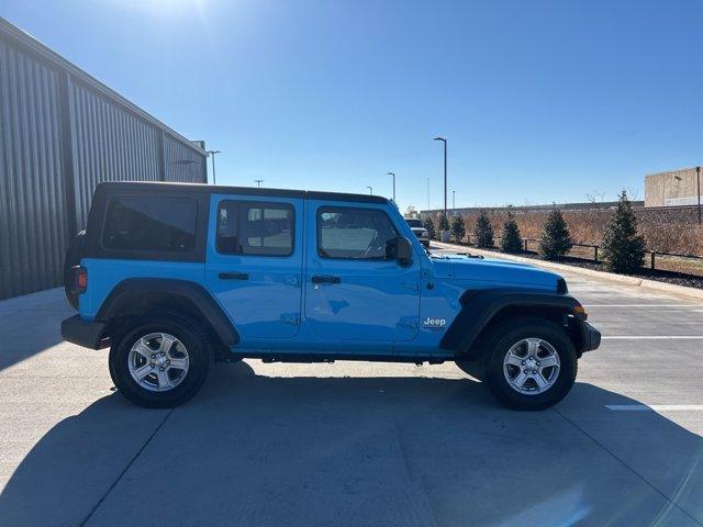 used 2021 Jeep Wrangler Unlimited car, priced at $29,069