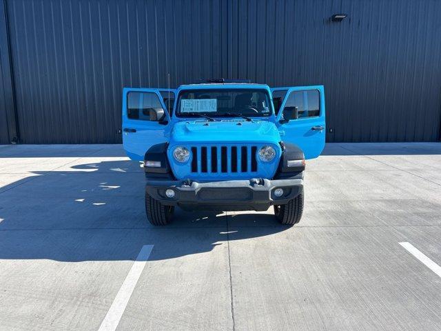 used 2021 Jeep Wrangler Unlimited car, priced at $29,069