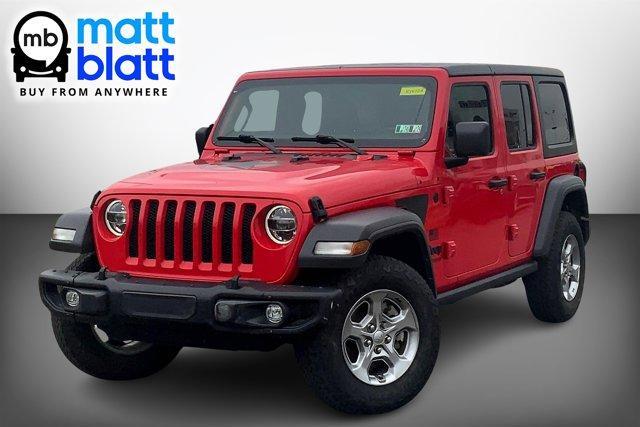 used 2021 Jeep Wrangler Unlimited car, priced at $32,998