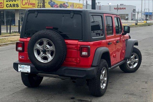 used 2021 Jeep Wrangler Unlimited car, priced at $33,998