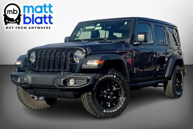 used 2021 Jeep Wrangler car, priced at $32,998