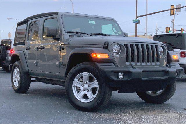 used 2021 Jeep Wrangler Unlimited car, priced at $32,499