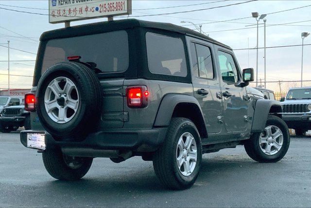 used 2021 Jeep Wrangler Unlimited car, priced at $32,499