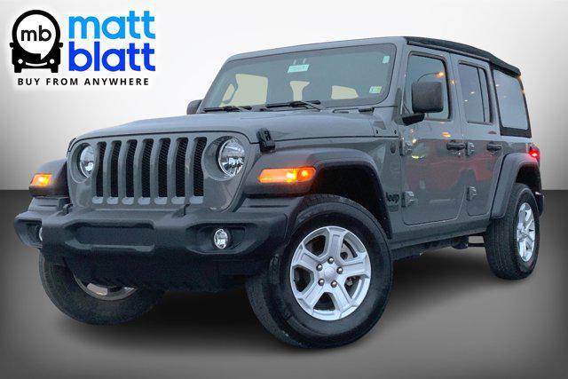 used 2021 Jeep Wrangler Unlimited car, priced at $32,499