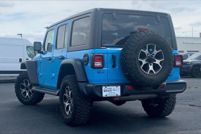 used 2021 Jeep Wrangler Unlimited car, priced at $37,780