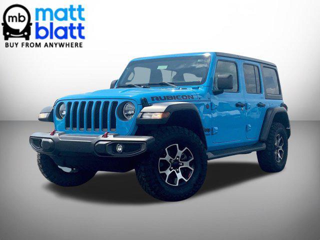 used 2021 Jeep Wrangler Unlimited car, priced at $37,780