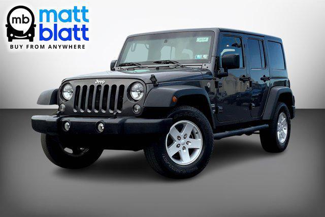 used 2017 Jeep Wrangler Unlimited car, priced at $18,767