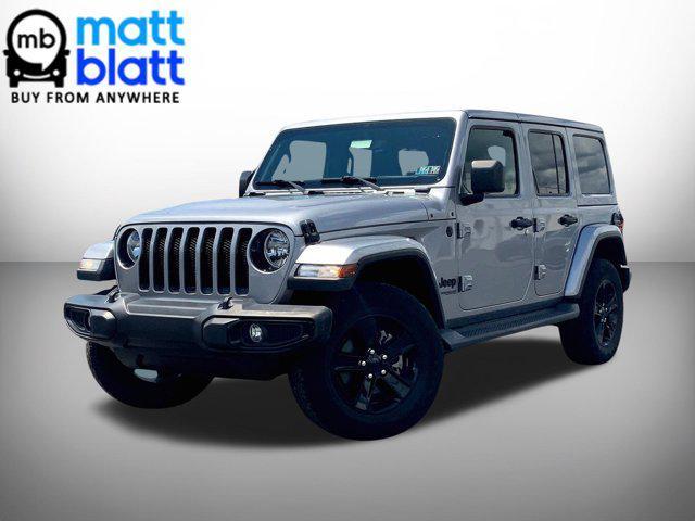 used 2021 Jeep Wrangler Unlimited car, priced at $38,580