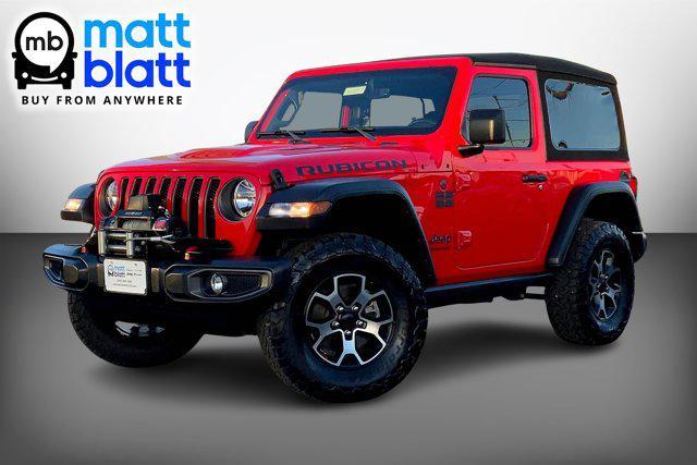 used 2020 Jeep Wrangler car, priced at $33,000