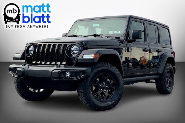 used 2021 Jeep Wrangler Unlimited car, priced at $34,000