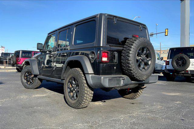 used 2021 Jeep Wrangler Unlimited car, priced at $34,000