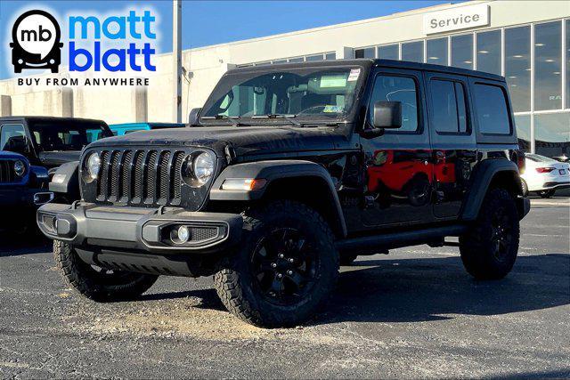 used 2021 Jeep Wrangler Unlimited car, priced at $34,000