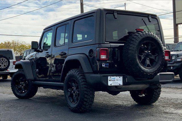 used 2021 Jeep Wrangler Unlimited car, priced at $32,998