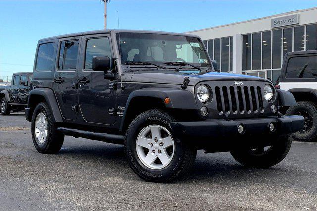 used 2017 Jeep Wrangler Unlimited car, priced at $21,000